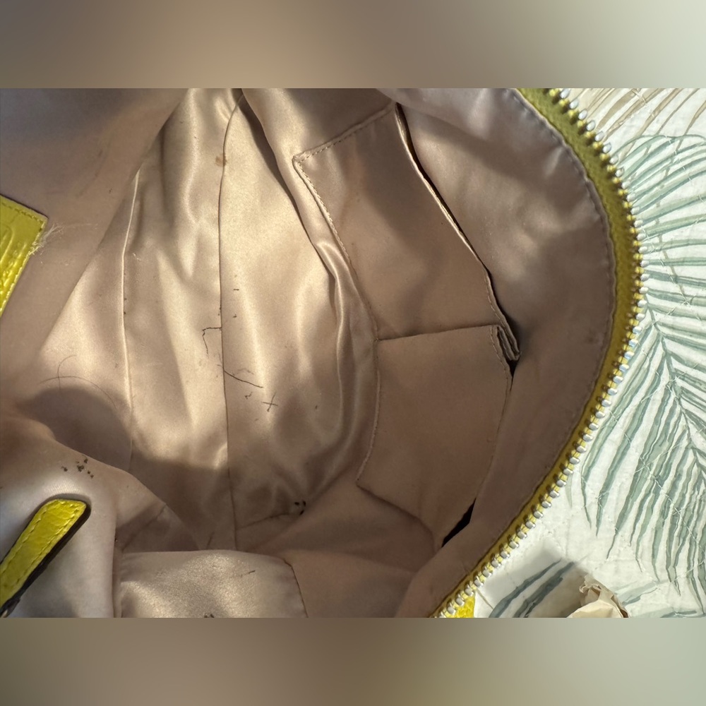 Coach Yellow Leather Shoulder Bag - Picture 11 of 11